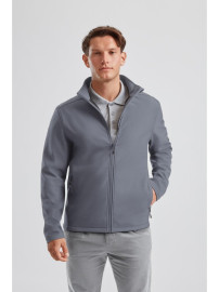 RUSSEL Essential softshell jakna, Gvozdeno siva, XS