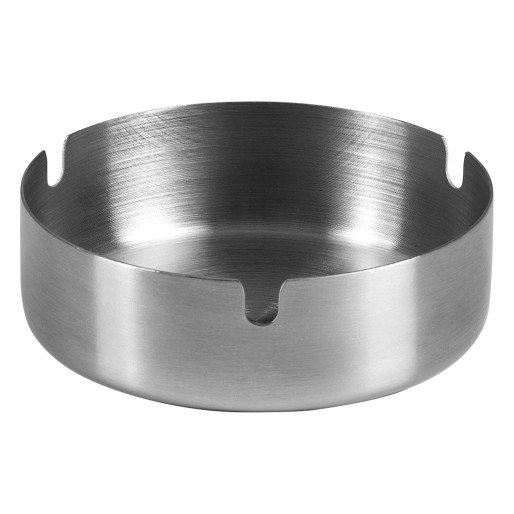 PABLO, stainless steel ashtray, silver