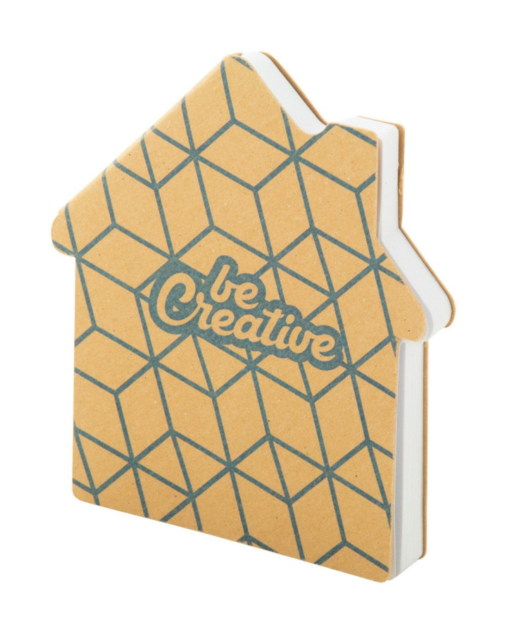 CreaStick House Eco custom sticky notepad