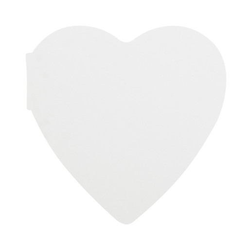 CreaStick Heart custom sticky notepad