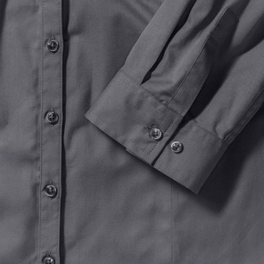 RUSSELL women's shirt with sleeves rolled up ROLL SLEEVE TWILL