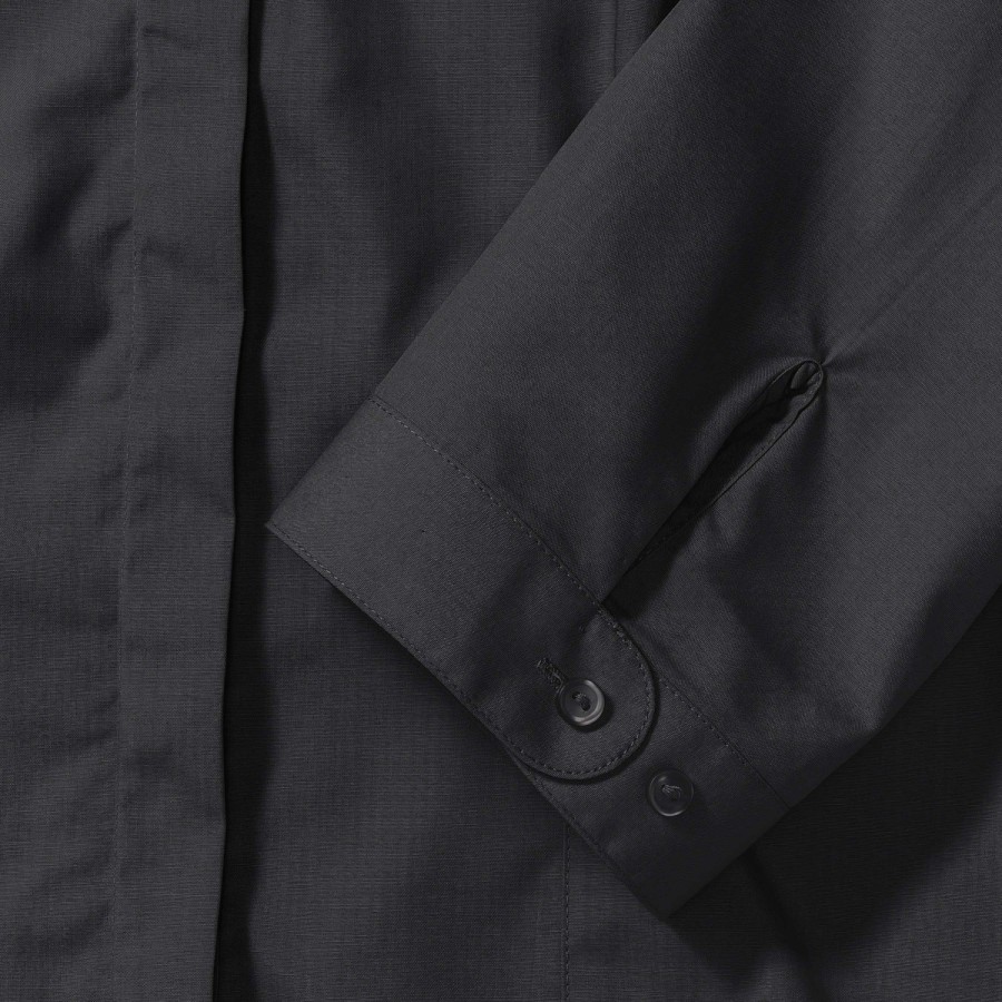 RUSSELL Women's 3 / 4slv Pol-Cot Fit Ppln Shirt