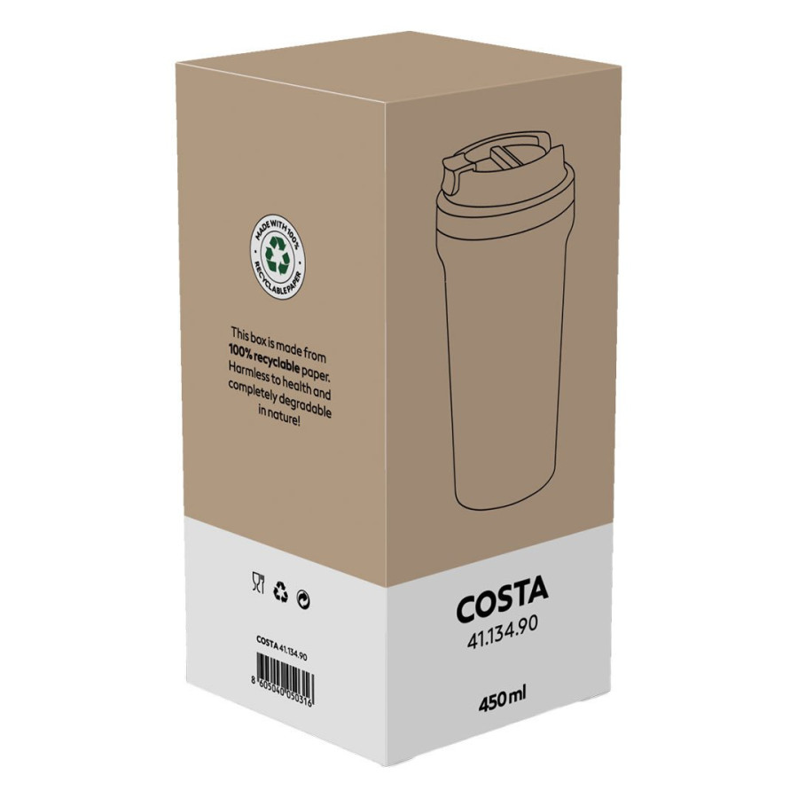 COSTA, travel mug, 450 ml, white