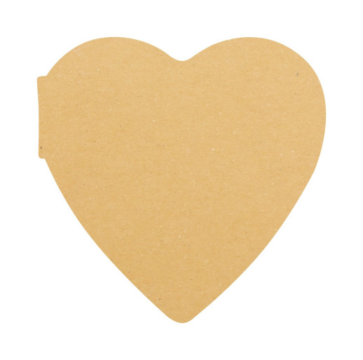 CreaStick Heart Eco custom sticky notepad