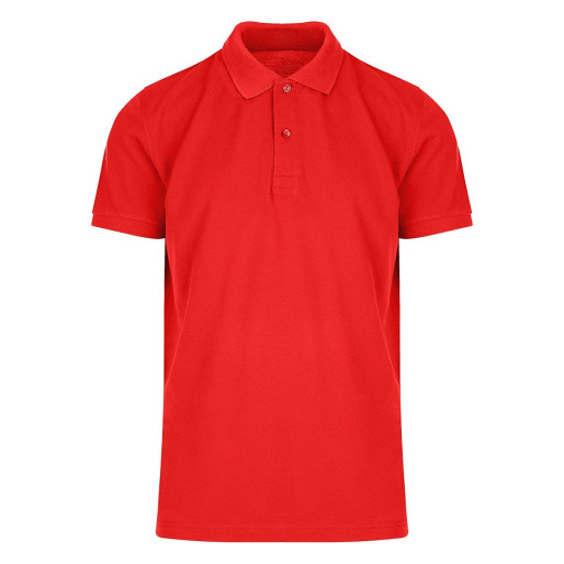 GO GREEN, polo majica, 180 g/m2, crvena