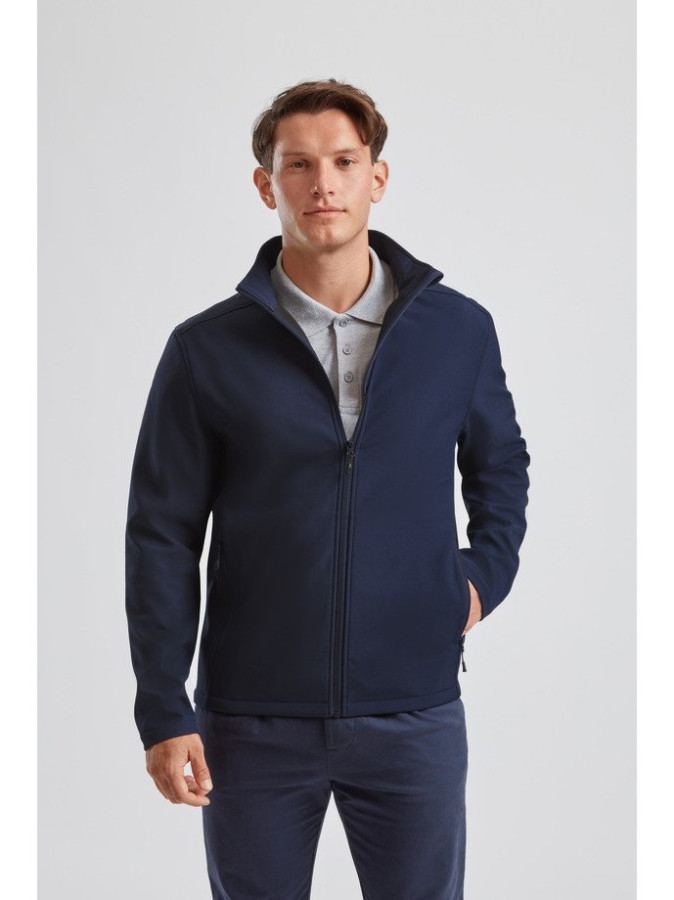 RUSSEL Essential softshell jakna, Tamno teget, XS