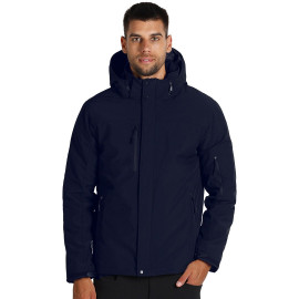 TROOPER, softshell jacket with detachable hood, blue