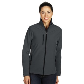 SKIPPER WOMEN, women's softshell jacket, dark gray