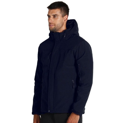 TROOPER, softshell jakna sa skidajućom kapuljačom, plava