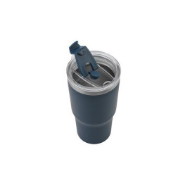 JOYNER M. Kompaktna putna šolja od nerđajućeg čelika (91% reciklirana) sa vakum izolovanim dvostrukim zidom i mat završnom obradom 600 mL