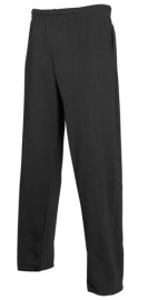 Fruit Of The Loom Lightweight Open Hem Jog Pants, Slim Tracksuit,