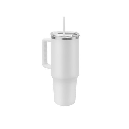 JOYNER XL. Velika putna šolja od nerđajućeg čelika (91% reciklirana) sa vakum izolovanim dvostrukim zidom i mat završnom obradom 1300 mL