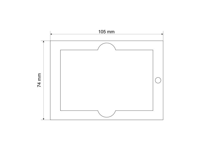 FRAME, USB gift kutija, white