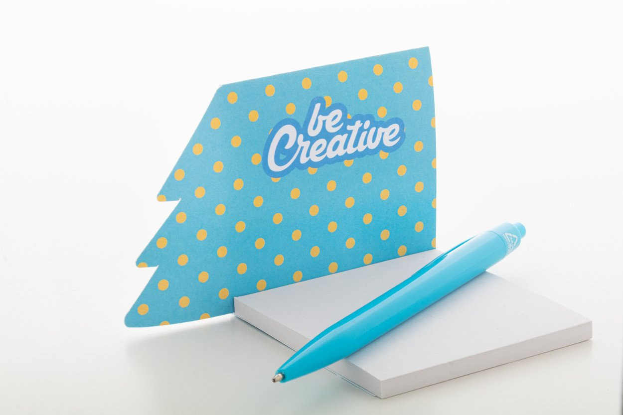 CreaStick Xmas custom sticky notepad, Christmas tree