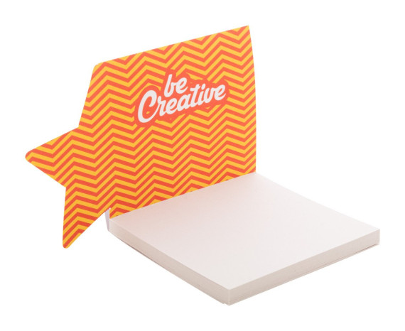 CreaStick Xmas custom sticky notepad, star
