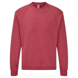 Fruit of the Loom, CLASSIC RAGLAN SWEAT, classic sweatshirt
