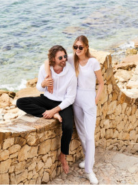 Fruit Of The Loom Lightweight Hem Jog Pants, Tanka trenerka