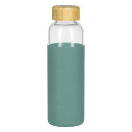 ADA, sports bottle with silicone sleeve, 500 ml, mint