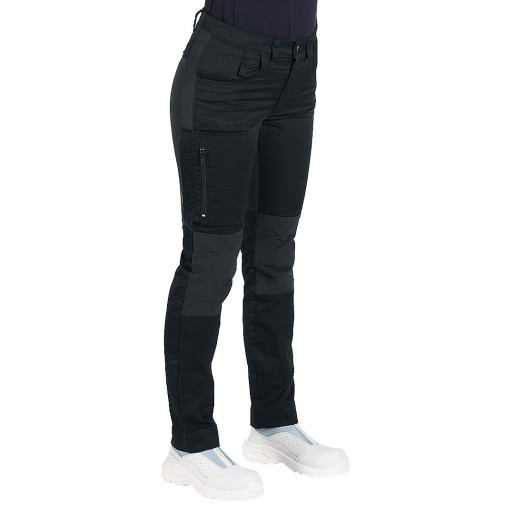 ROVER WOMEN, ženske servisne radne pantalone sa elastinom, tamno sive