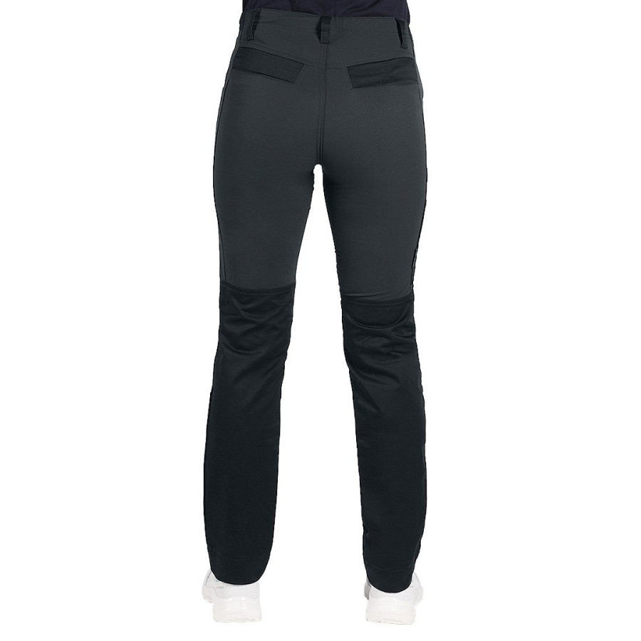 ROVER WOMEN, ženske servisne radne pantalone sa elastinom, tamno sive