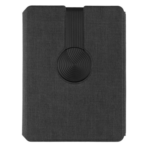 MAGNOTE 3IN1, portfolio case with a5 notebook, power bank 5.000 mah, wireless charger for three devices and magnet, black