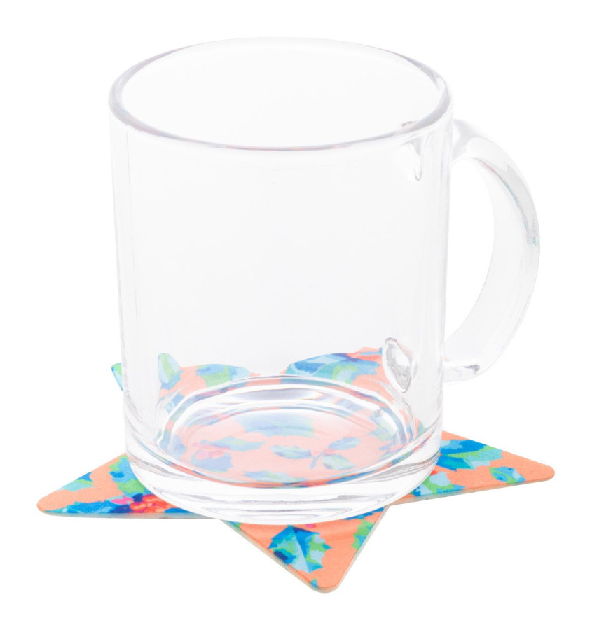 CreaFelt Drink Xmas custom RPET felt coaster