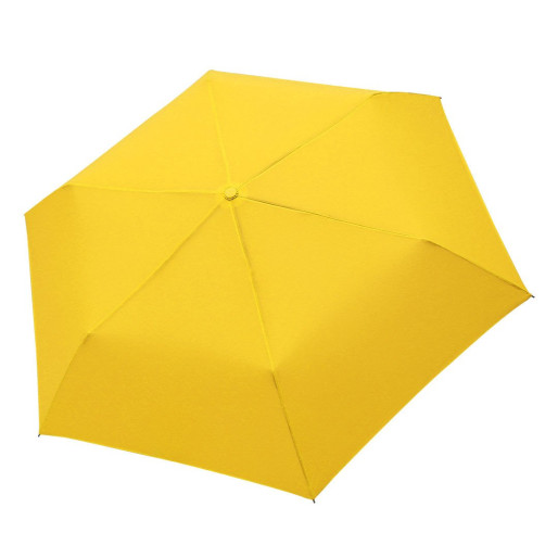 CAMPOS PLUS, foldable umbrella, manual opening, yellow