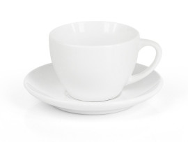 BONITA, porcelanska šolja i tacna za espresso kafu, 160 ml