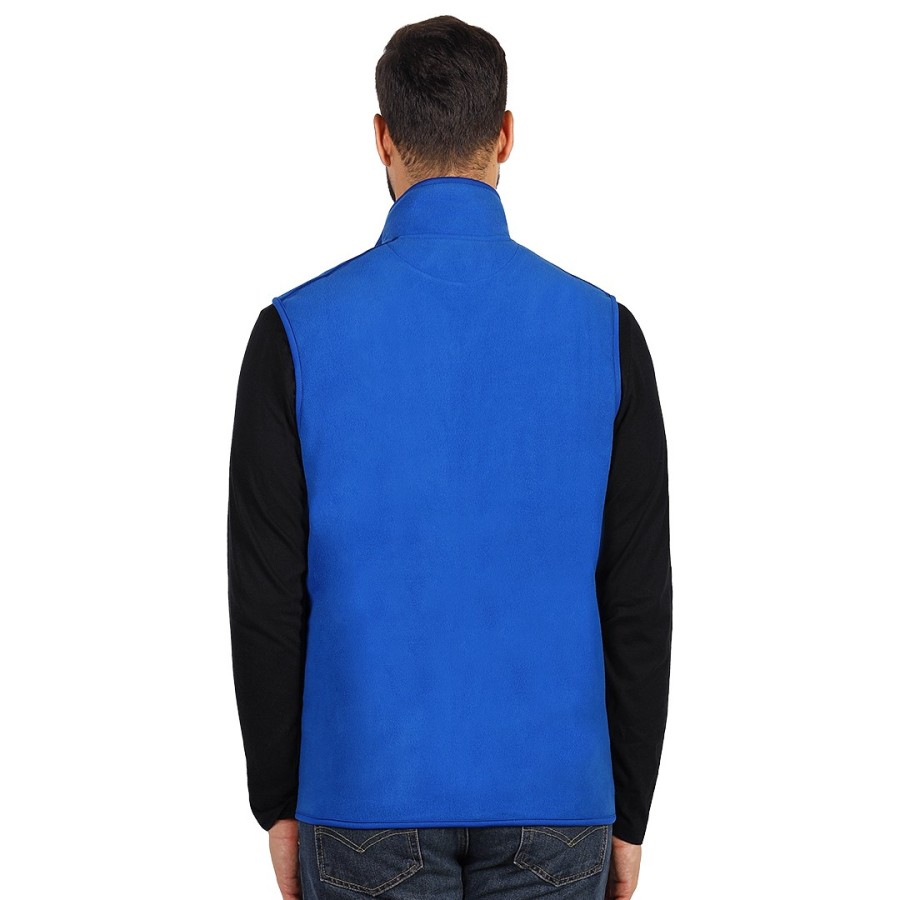 POLARIS VEST, prsluk od brušenog flisa, rojal plavi
