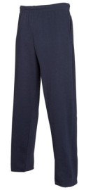 Fruit Of The Loom Lightweight Open Hem Jog Pants, Slim Tracksuit,
