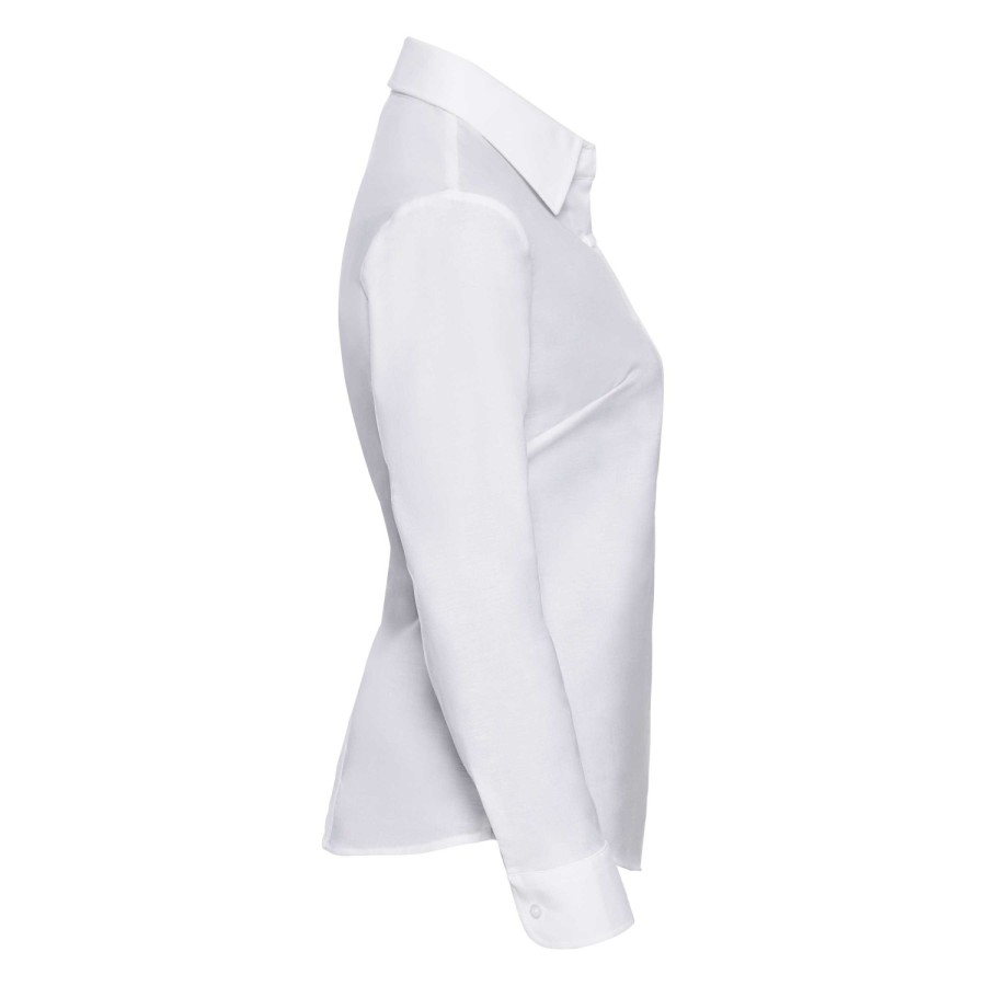 RUSSELL EASY CARE OXFORD Women's Long Sleeve Shirt