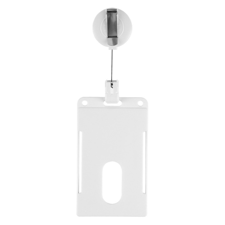 ACCESS, plastični držač za identifikacionu karticu, beli