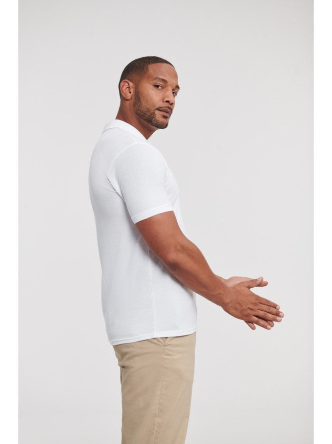 Russell Authentic Eco Polo muška majica bela XS