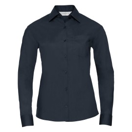 RUSSELL ženka košulja strukirana sa dugim rukavima POLYCOTTON EASY CARE POPLIN
