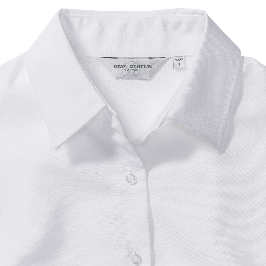 RUSSELL EASY CARE OXFORD Women's Long Sleeve Shirt