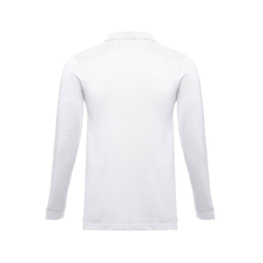 THC BERN . Muška polo majica dugi rukav , Bela, 2XL