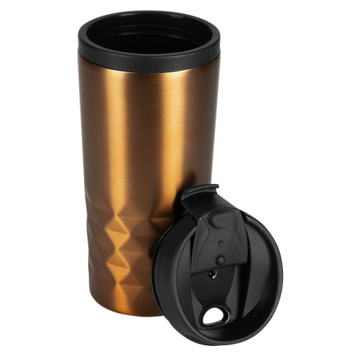 DIAMOND, travel mug, 300 ml, copper