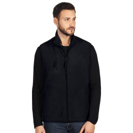 POLARIS VEST, prsluk od brušenog flisa, plavi