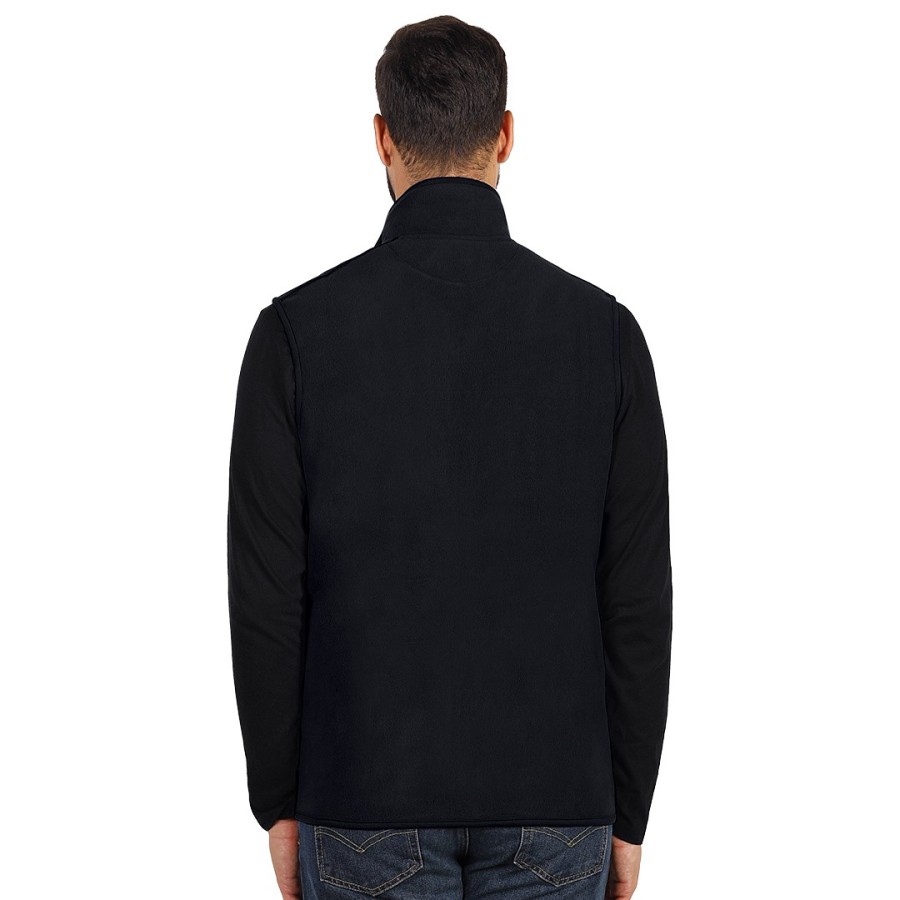 POLARIS VEST, unisex polar fleece vest, blue