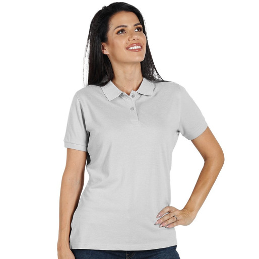 GO GREEN LADY, women's polo shirt, 180 g/m2, gray