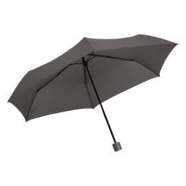 CAMPOS PLUS, foldable umbrella, manual opening, gray