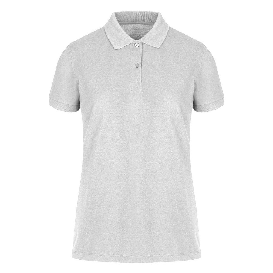 GO GREEN LADY, women's polo shirt, 180 g/m2, gray