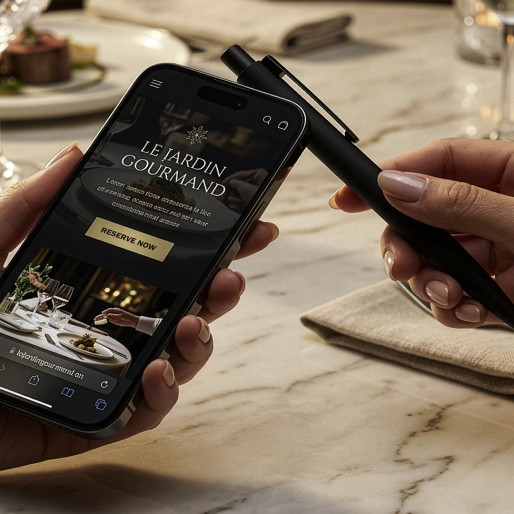 SONORA NFC, metalna hemijska olovka, srebrna