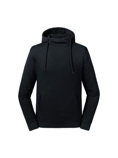 Russell,Pure Organic High Collar Hooded Sweat