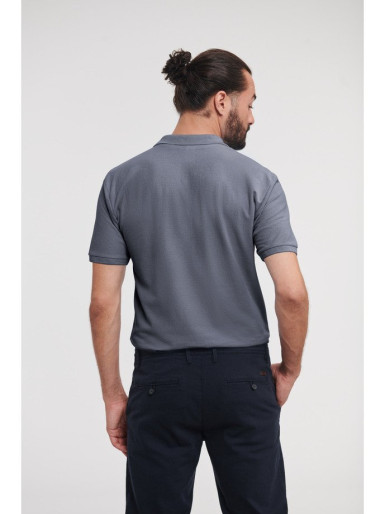 Russell Authentic Eco Polo muška majica tamno siva XS