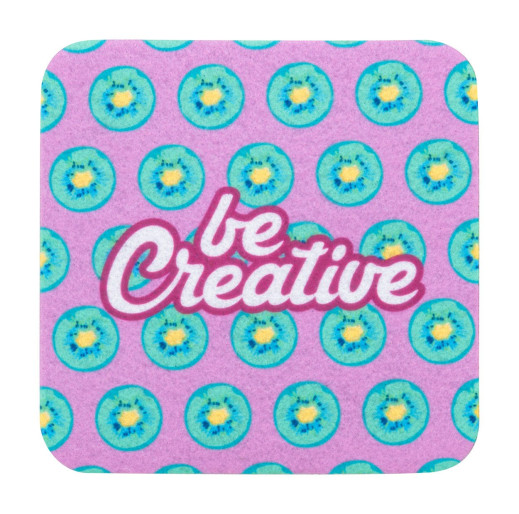 CreaFelt Drink Plus RPET filc podmetač, kvadrat