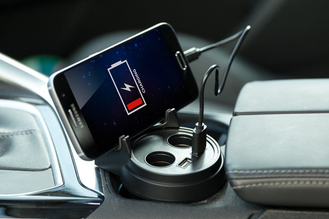 Kerub auto punjač i držač za mobilini telefon