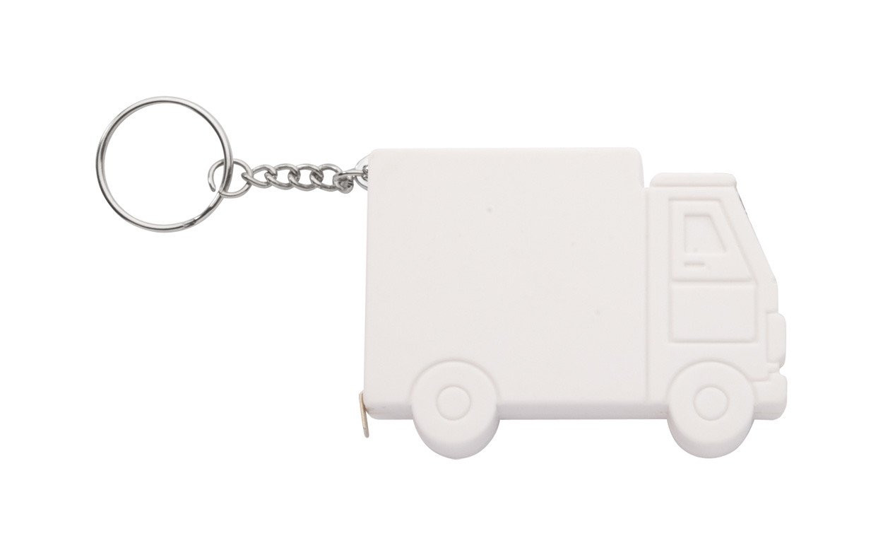 Symmons truck keyring with tape measure