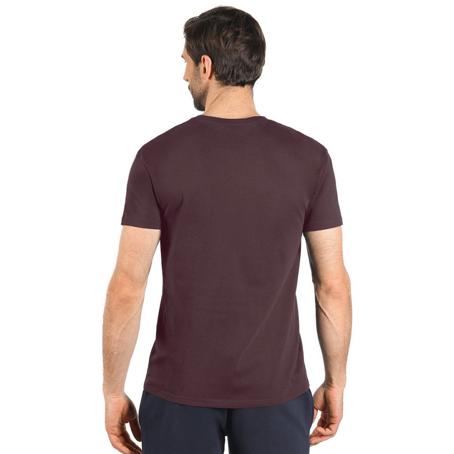 TERRA MEN, organic cotton t-shirt, 150 g/m2, plum
