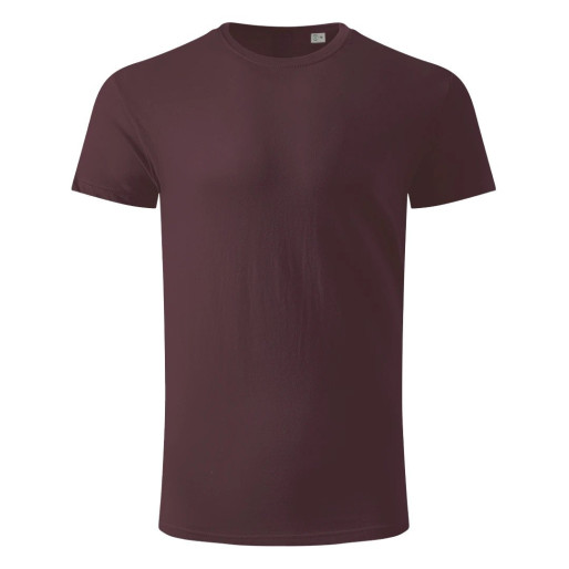 TERRA MEN, organic cotton t-shirt, 150 g/m2, plum